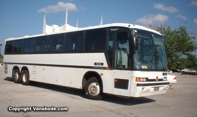 charter bus for rent or hire