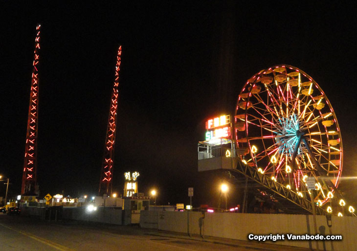 picture of amusements rides in daytona beach