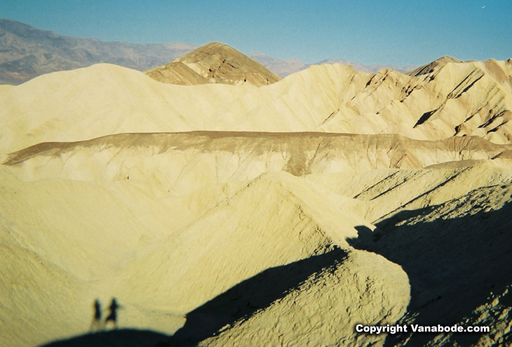 picture of us while hiking golden canyon in death valley