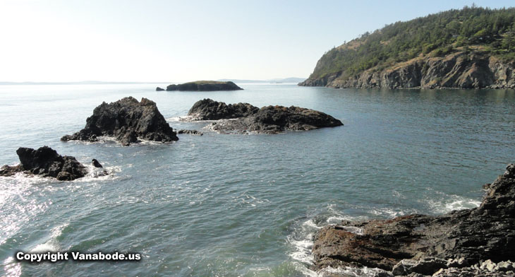 deception pass state park northwest island picture