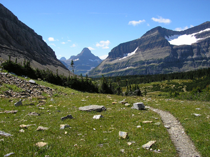 Picture of Siyeh trail at Glacier National Park