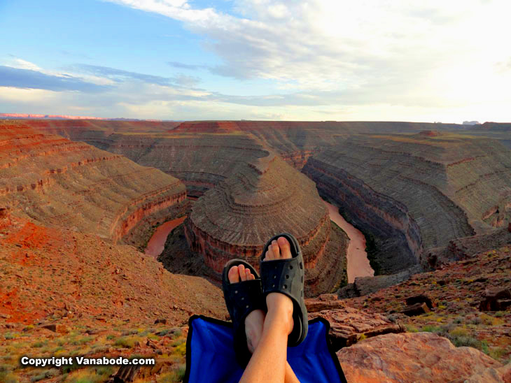 Utah's gooseneck state park was cheap to camp