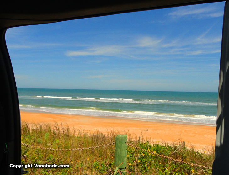 Free Beachfront parking in Jacksonville Florida on $20 a day