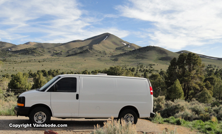 john schoot campground outside austin nevada offers a great place to camp for free in cooler high altitude