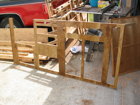 travel trailer rebuild picture