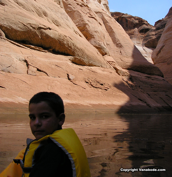 canyon kayak lake powell picture