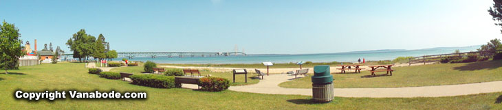 mackinaw 5 mile bridge and park