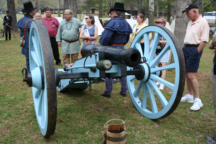 national military park in alabama 6 pound cannon picture