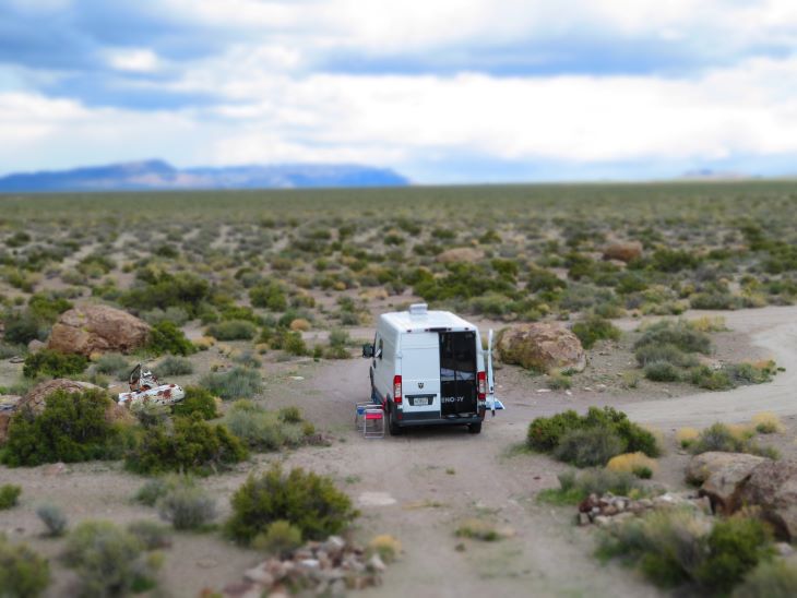 nevada simple easy vanabode camping