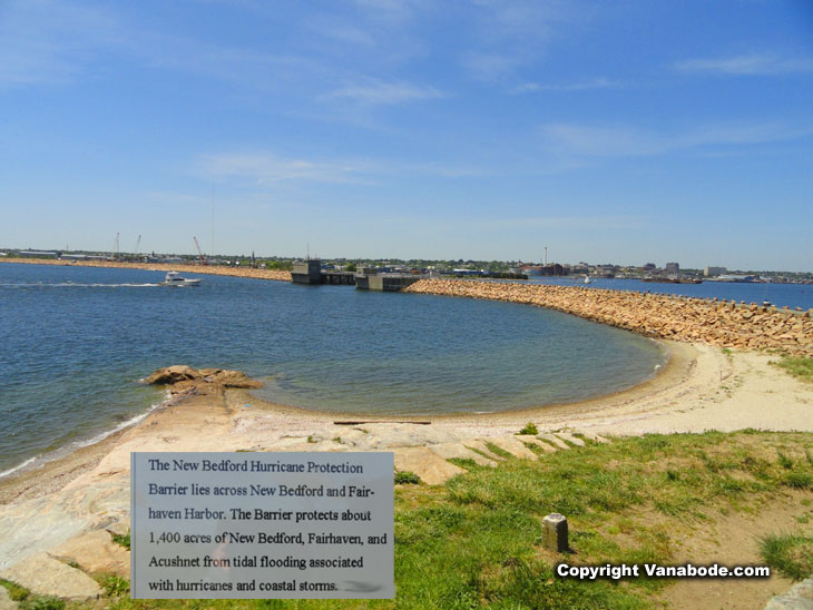 new bedford hurricane protection barrier