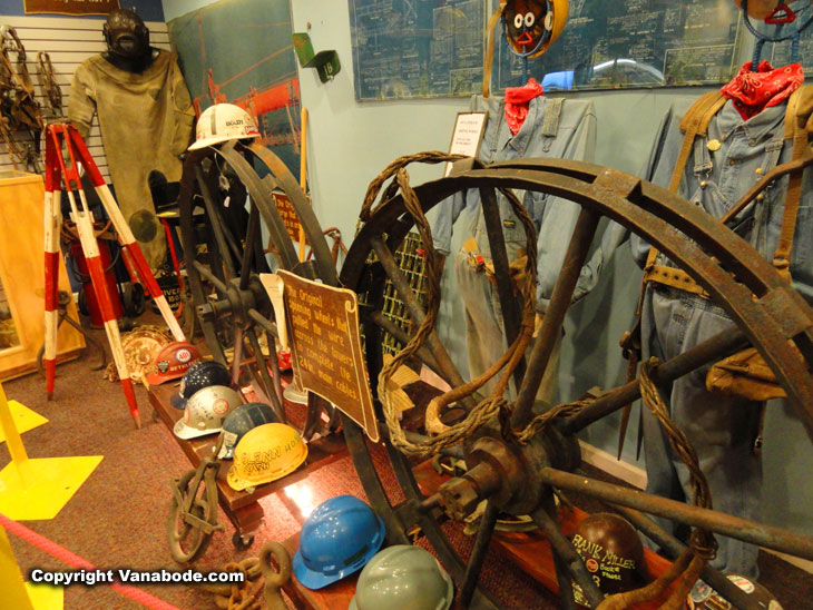 mackinaw city michigan bridge museum bridge model