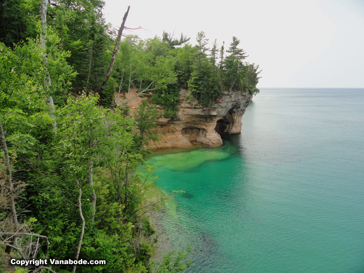 Pictured Rocks National Lakeshore Park Lake Superior