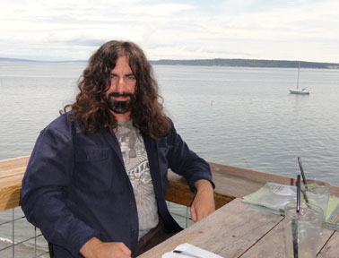 sirens pub in port townsend outside deck picture