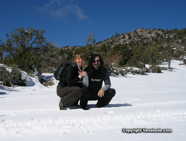 Picture at Mount Potosi hike near Las Vegas