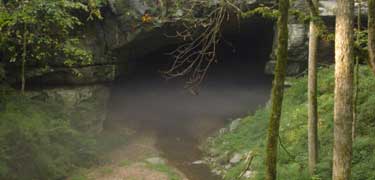 Russell Cave National Monument picture cave entrance