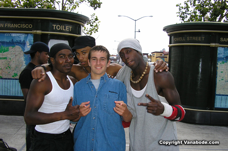 picture of san francisco break dancers