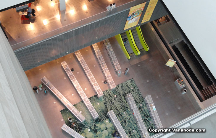 picture taken from seattle library