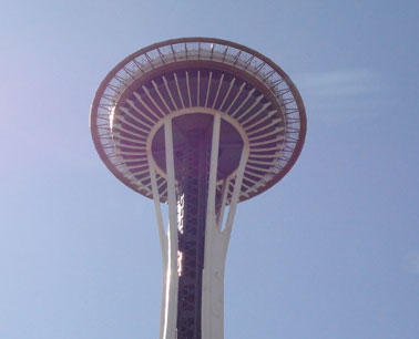picture of space needle in seattle washington