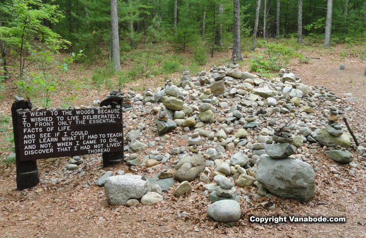 concord sign of thoreau's writing