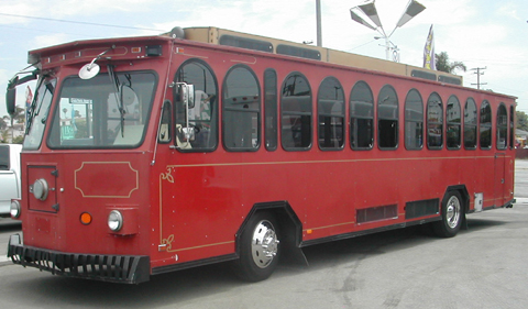 trolley bus for sale picture