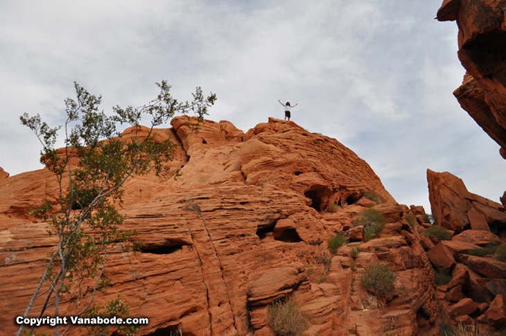 valley of fire state park vanabode camping image