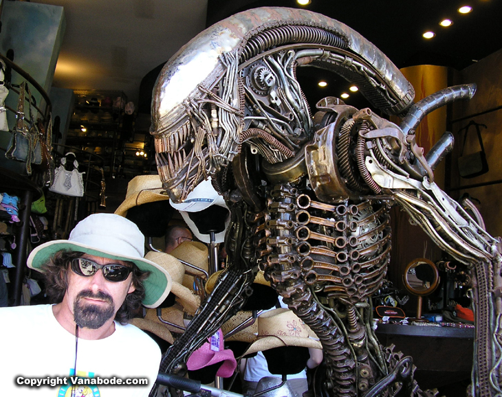 santa monica venice beach alien picture