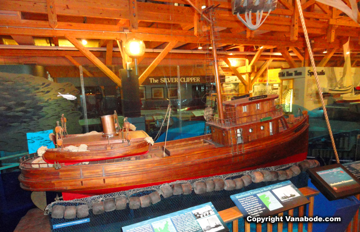 restored recreated wooden ship to scale