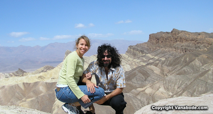 picture taken at zabriskie point