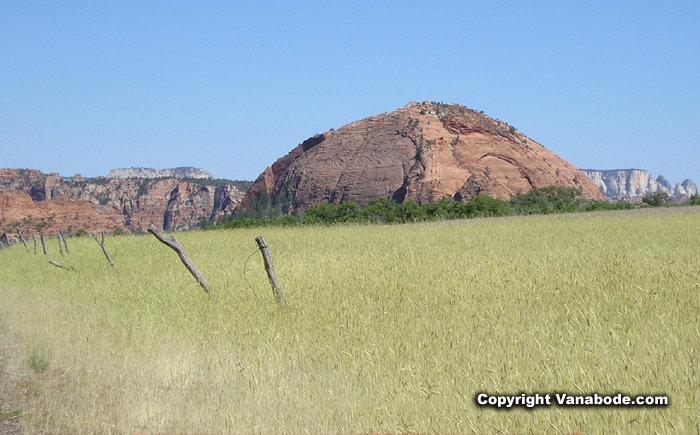 zion kolob road picture