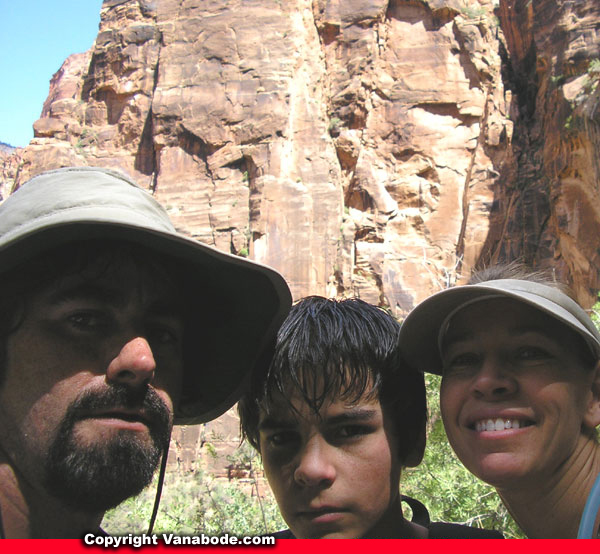 the happiest zion hiker picture